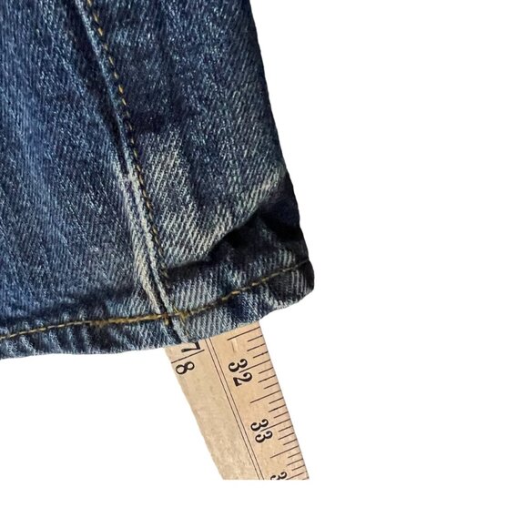 J.Crew The Driggs Men's Thrashed Straight-Leg Cotton Denim Jeans Size 30/31 - Picture 7 of 8